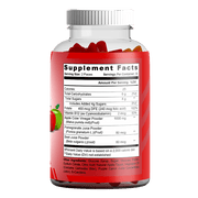 Apple Cider Vinegar Gummies with Vitamin B12 – Non-GMO, Gluten-Free, Delicious ACV Gummies for Energy Boost & Health Benefits, 60ct.