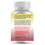 Maca Root Capsules 1505mg - Black, Red, Yellow Maca Blend for Energy & Mood Enhancement, 60ct for Natural Boost and Emotional Well-being.