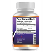 Saffron Extract Capsules 88.50mg - Natural Appetite Suppressant for Weight Loss, Mood, Focus & Vision Support - 60ct