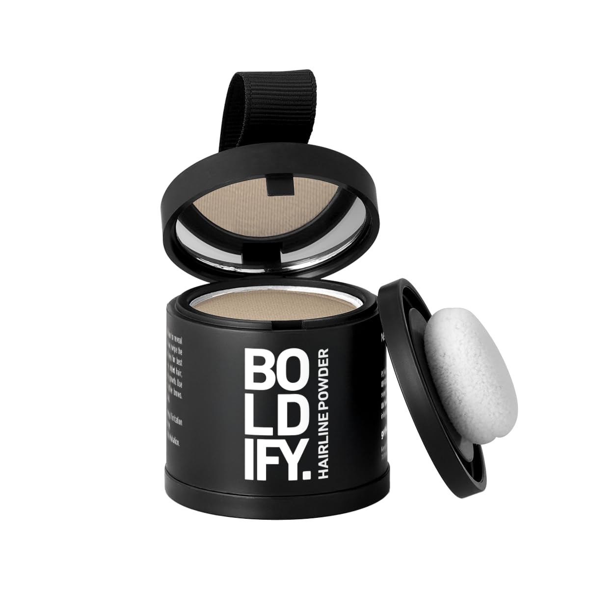 Boldify Hairline Powder, Root Touch Up Hair Color Light Brown 4g