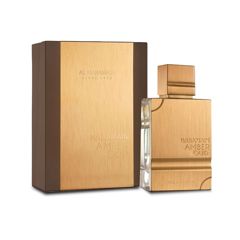 Al Haramain Amber Oud Arabic Long Lasting Perfume for Women & Men, 2 oz