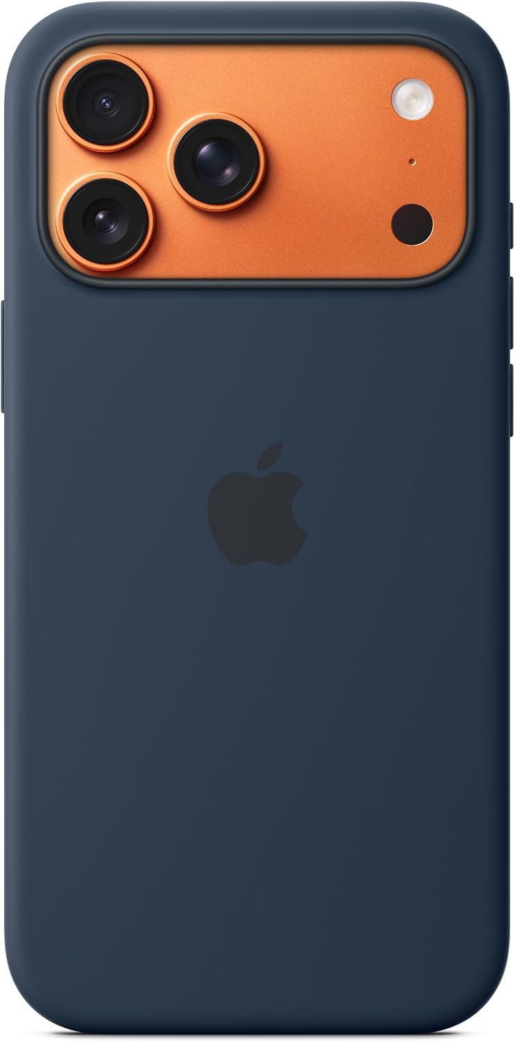 Apple iPhone 17 Pro Max Silicone Case with MagSafe and Camera Control: Lightweight Phone Case, Wireless Charging Compatible, Smooth Matte Finish; Midnight