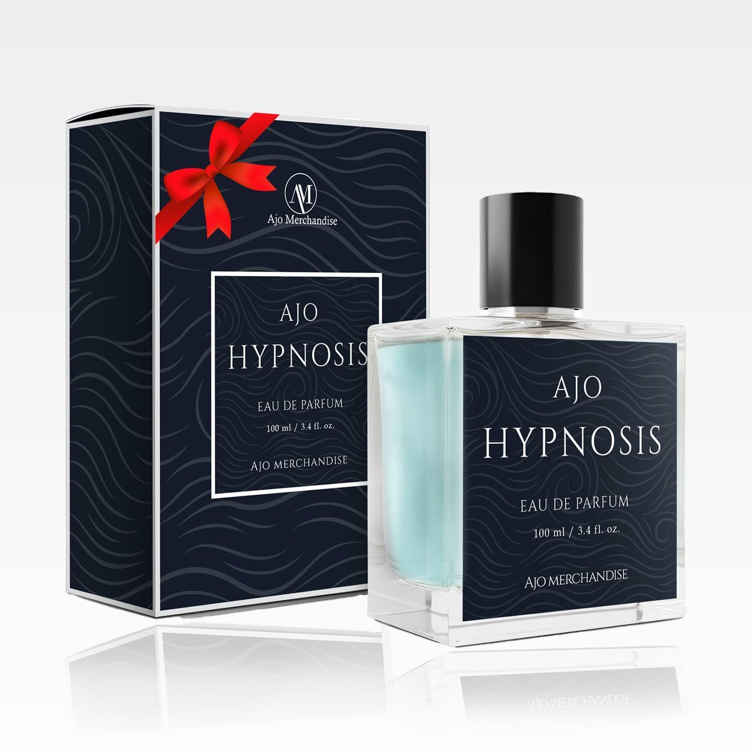 AJO Hypnosis Pheromone Infused Cologne for Men, Eau de Parfum 3.4 fl oz | Men's Pheromone Cologne to Attract women, Long Lasting Cologne for Men, Citrus Floral Musk Fragrance with Amber & Vanilla