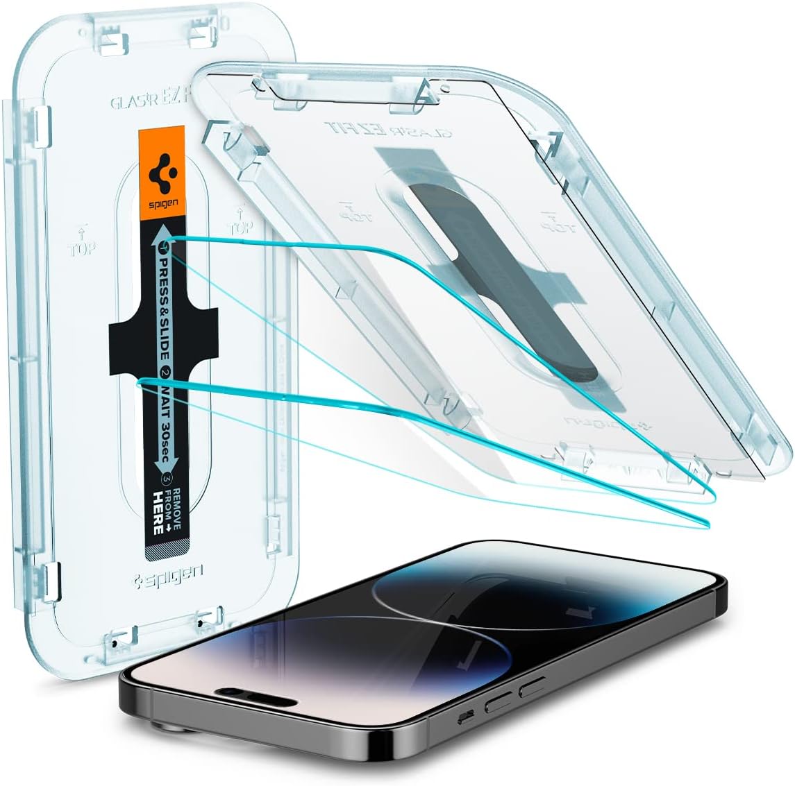 Spigen GlasTR EZ FIT Screen Protector for iPhone 14 Pro