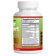 Liver Cleanse Detox & Repair Formula with Milk Thistle, Dandelion & Artichoke Extract for Liver Health, 60 Capsules.