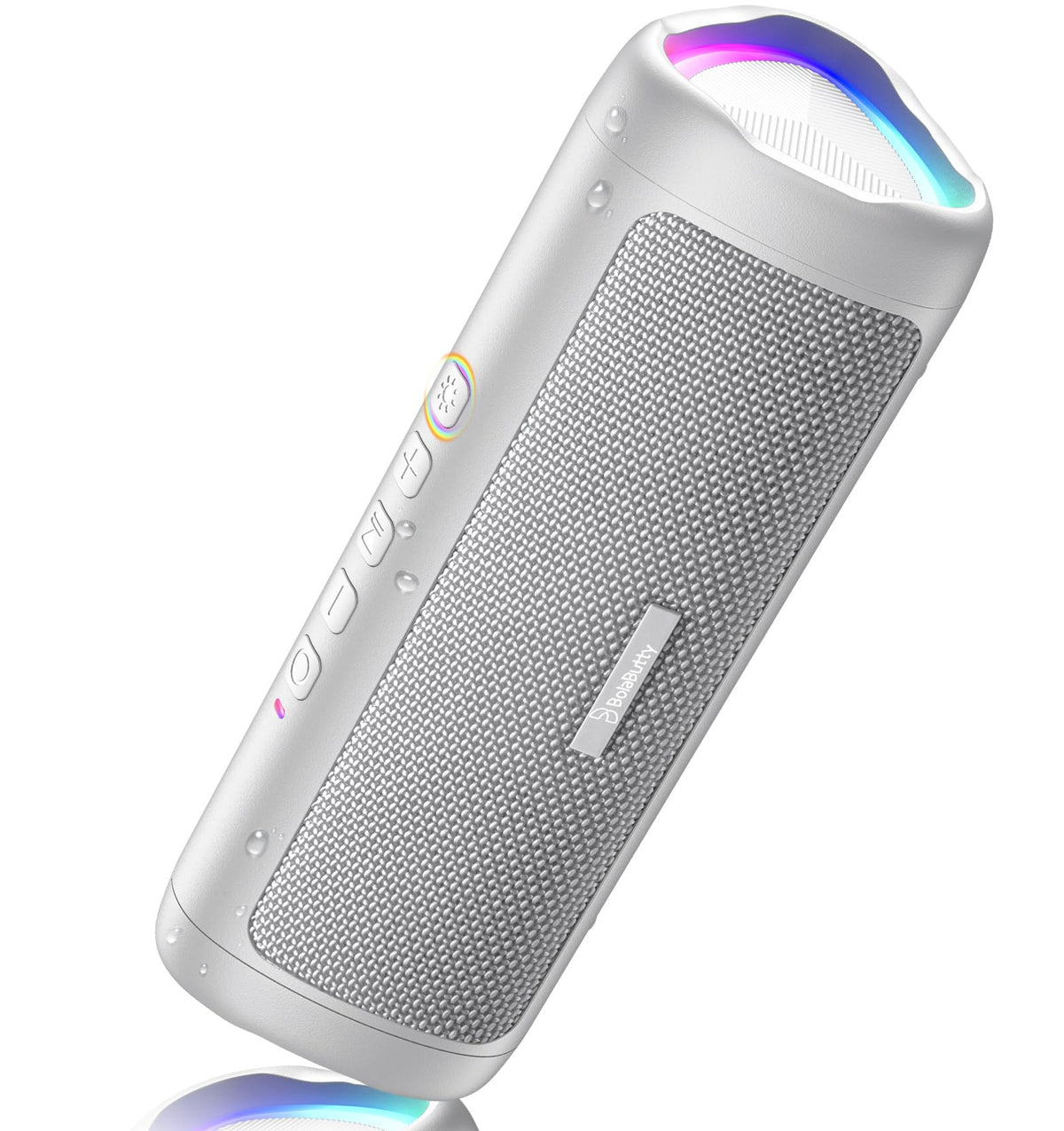 Bluetooth Speaker, 20W HD Sound, Portable Wireless, IPX5 Waterproof, Up to 24H Playtime, TWS Pairing, for Home/Party/Outdoor/Camping/Beach Essentials, Electronic Gadgets, Birthday Gift (Pink)