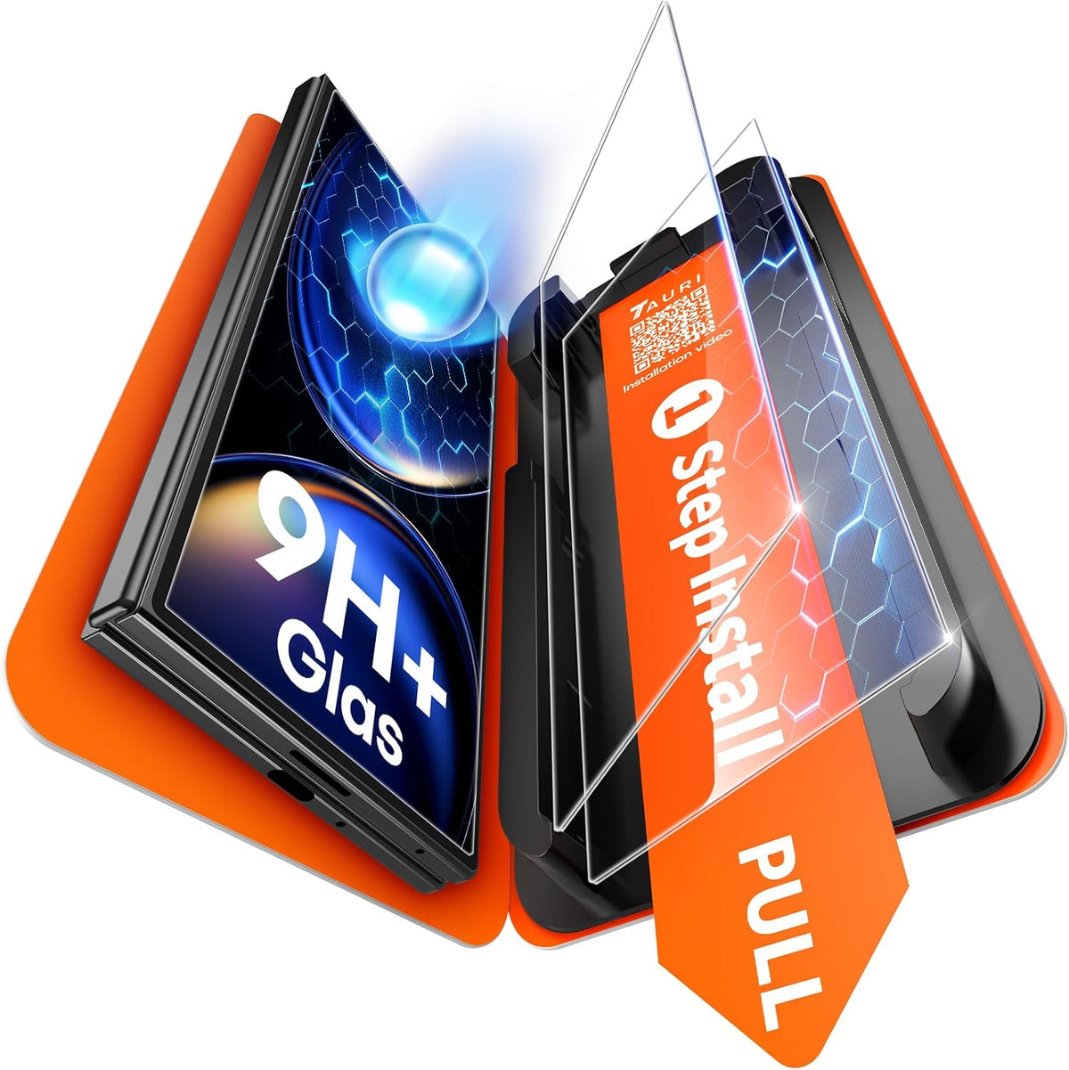 TAURI 2 Pack for Samsung Galaxy Z Fold 8 Ultra Screen Protector Clear