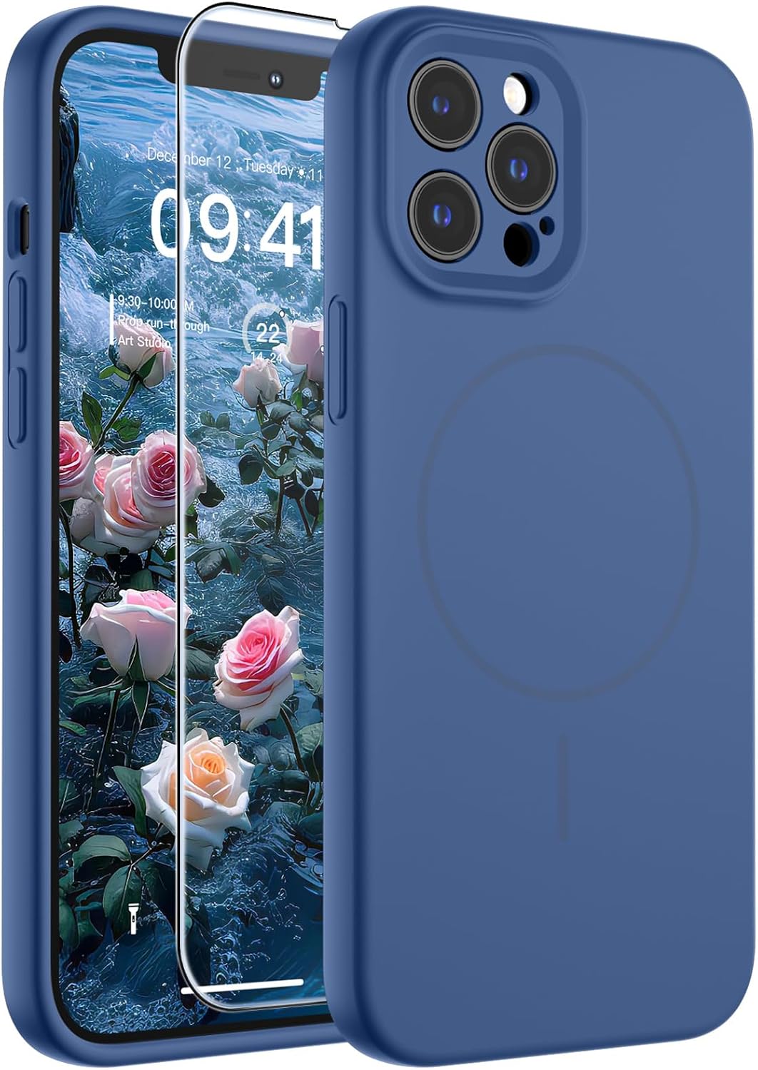 SUPFINE Silicone & Magnetic for iPhone 17 Case