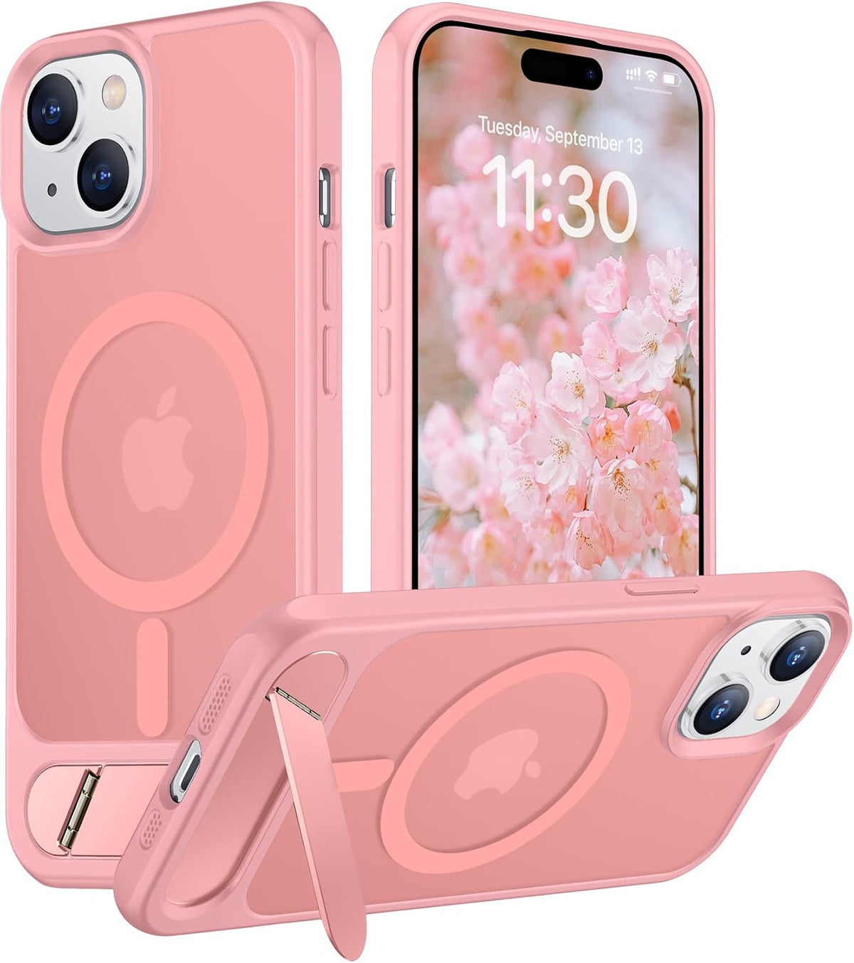 Temdan Magnetic for iPhone 18 Pro Max Case/iPhone 17 Pro Max Case Stand