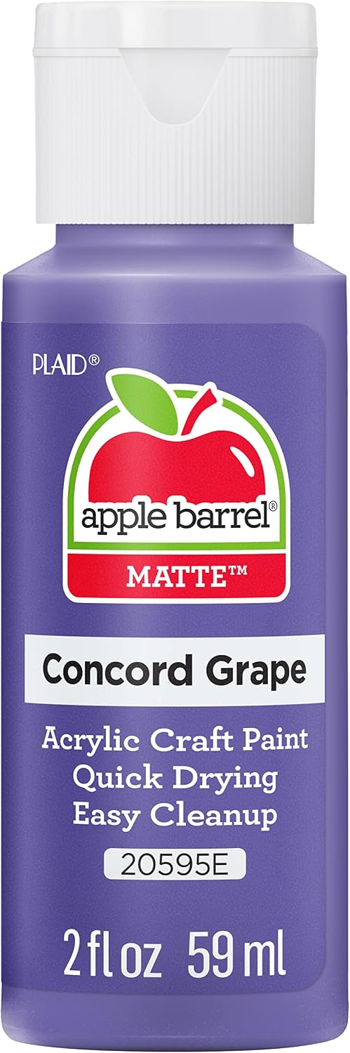 Apple Barrel Acrylic Paint in Assorted Colors (2 Ounce), 20503 White