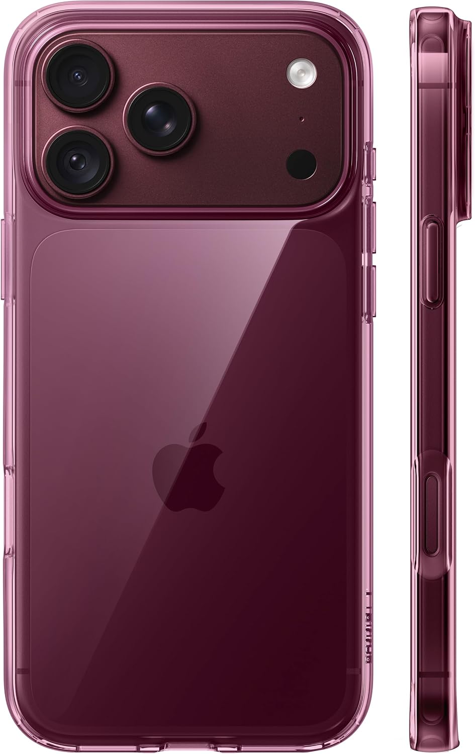 TORRAS for iPhone 18 Pro Case Crystal Burgundy, Anti-Yellowing 6.3''