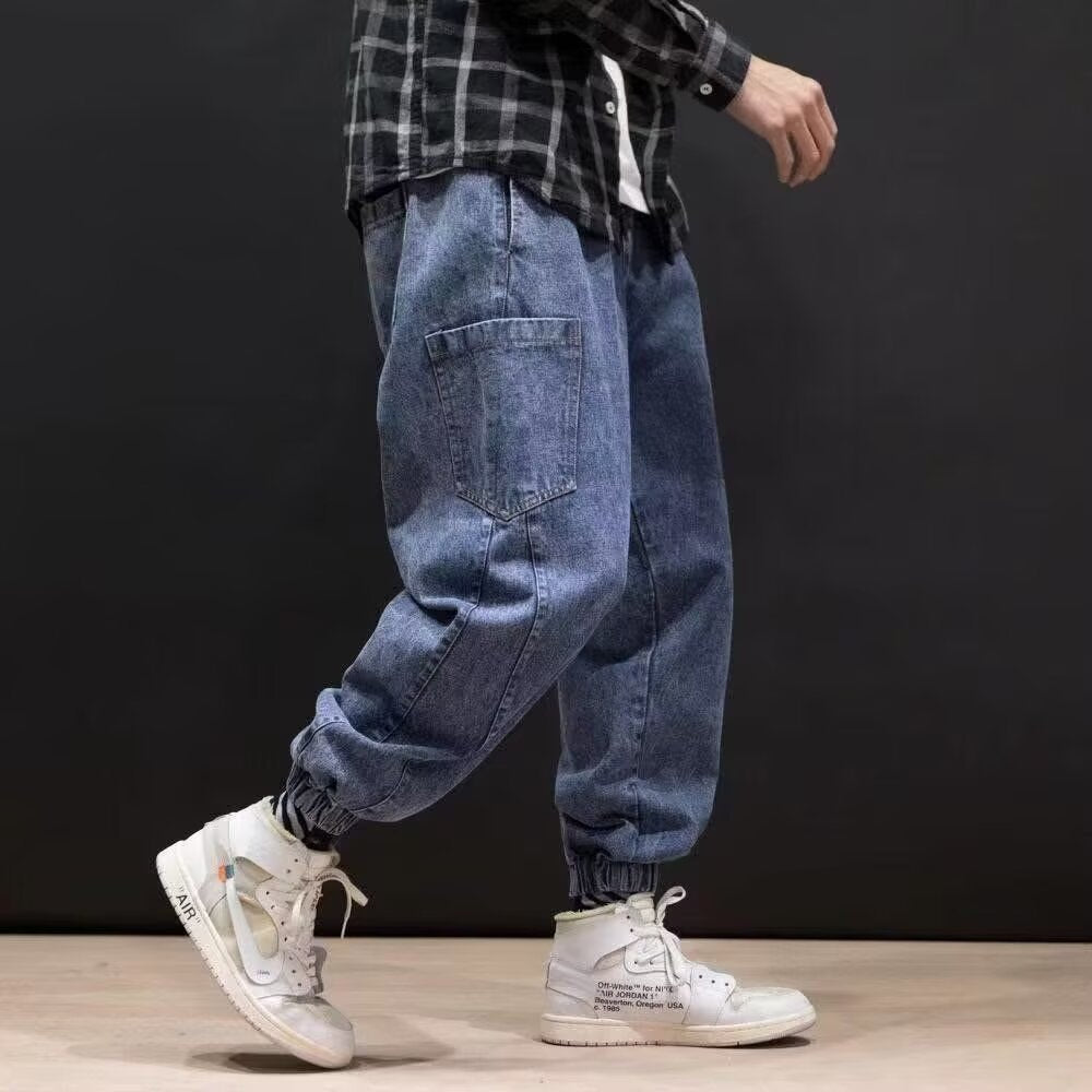 Cargo Jeans Men Fashion Brands