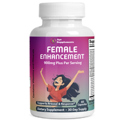 Female Enhancement Pills - Libido Booster, Mood Elevation & Energy Boost with Ginseng, Ashwagandha, Maca Root, & Gingko, 60ct