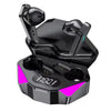 TWS X15 Gaming Headset Wireless BT Earphones Dual Mode Music LED Display Headphones Touch Earbuds With Mic
