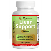 Liver Cleanse Detox & Repair Formula with Milk Thistle, Dandelion & Artichoke Extract for Liver Health, 60 Capsules.