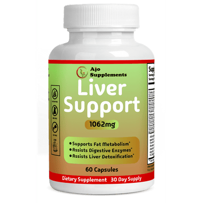 Liver Cleanse Detox & Repair Formula with Milk Thistle, Dandelion & Artichoke Extract for Liver Health, 60 Capsules.