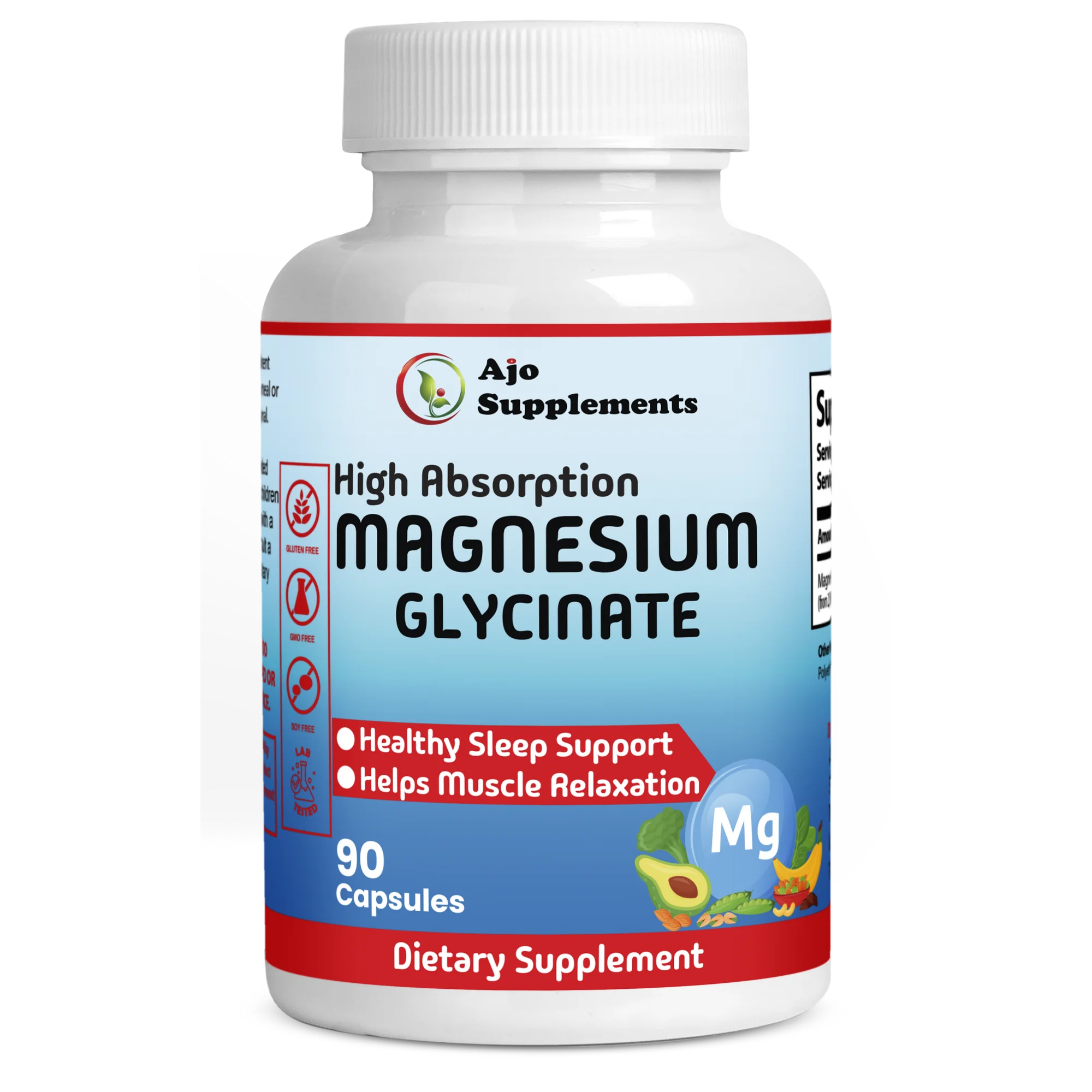 Multi Collagen Pills 1800mg - Supports Hair, Skin, Nails, Anti-Aging & Joint Health, 90ct, High Potency for Maximum Effectiveness