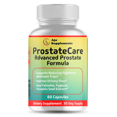ProstateCare Advanced Formula with Saw Palmetto, Pygeum & Nettle for Urinary Health & Prostate Support, 60 Capsules for Men’s Health.