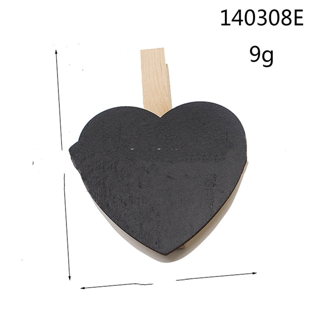 Grocery Wooden Writing Message Meter