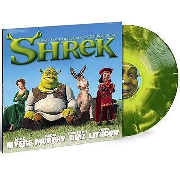 Shrek Music From The Original Motion Picture - Exclusive Limited Edition Swamp Green Colored Vinyl LP